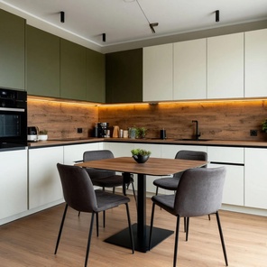 Серия кухонь "ЭкоЛайн".